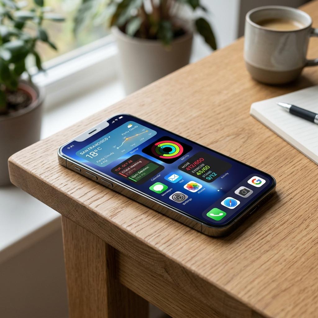 Imagen destacada: La guía definitiva de widgets en iOS y Android: Cómo exprimir la pantalla de tu móvil en 2026