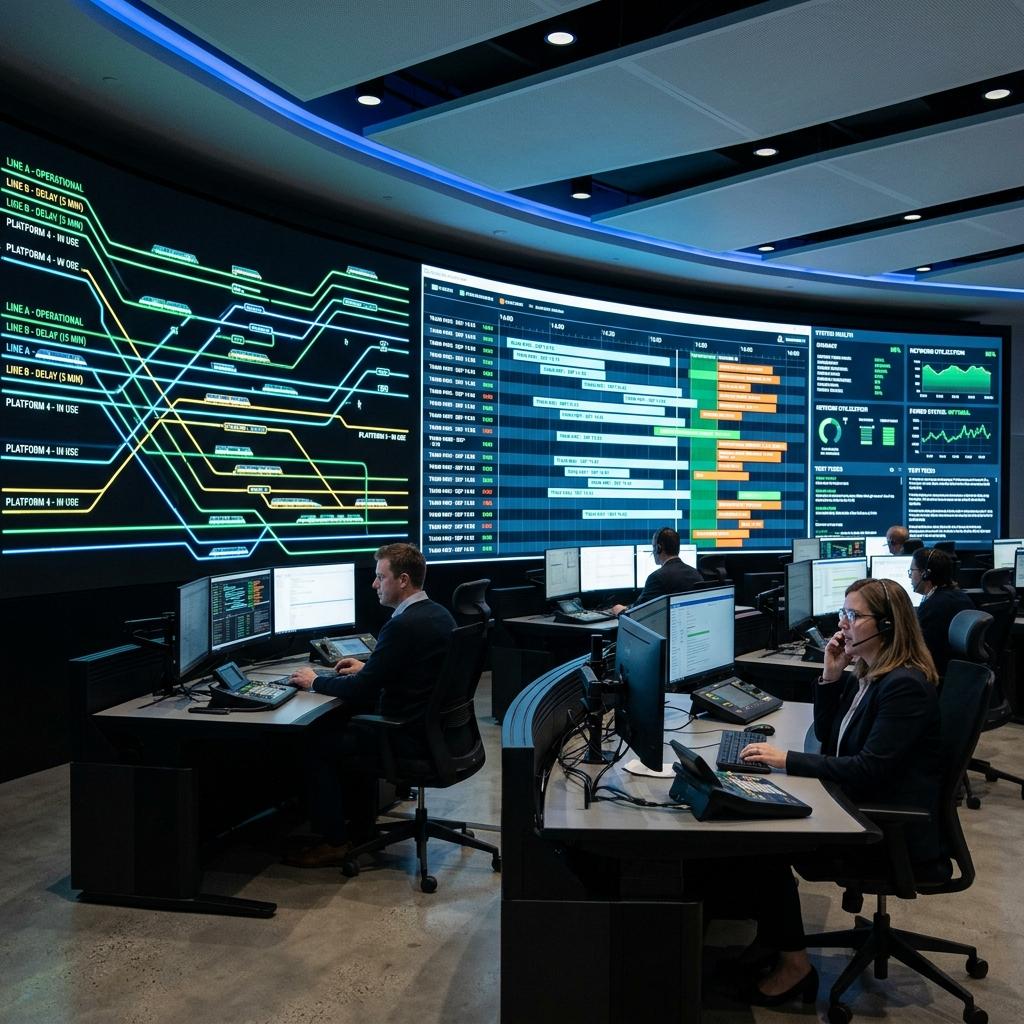 Imagen destacada: La tecnología que hace posible el ferrocarril moderno: De los sistemas de seguridad al control digital